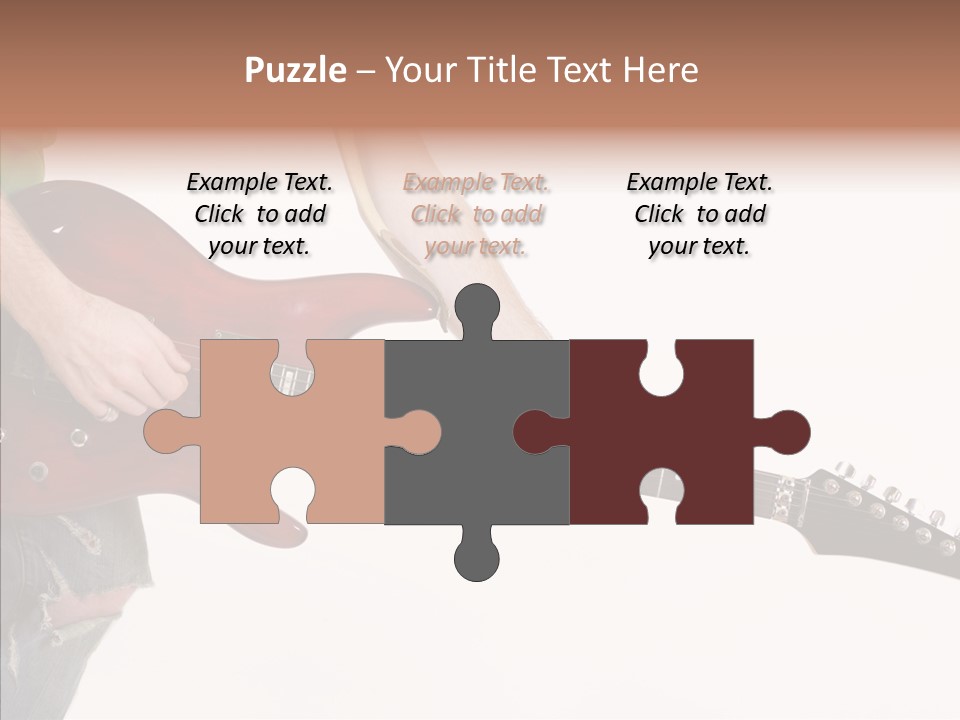 Electric Jazz Star PowerPoint Template