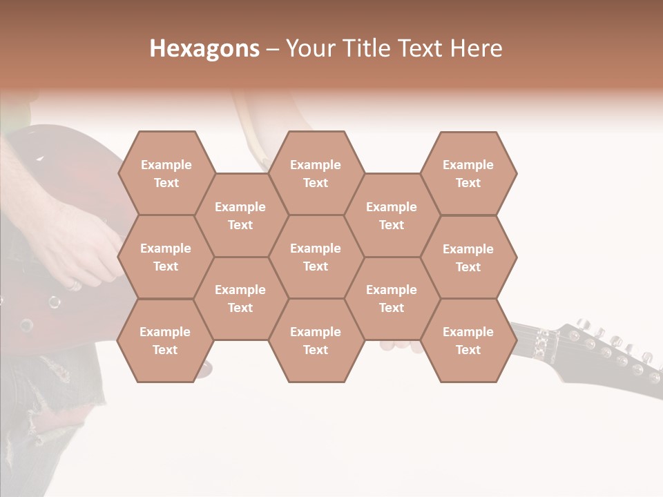 Electric Jazz Star PowerPoint Template