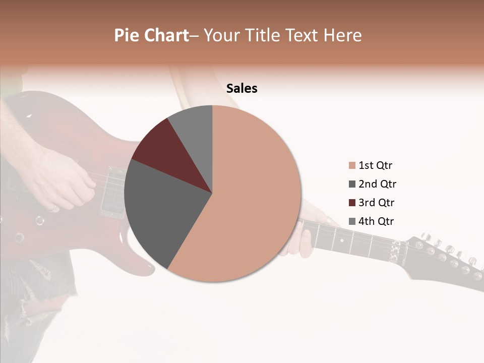 Electric Jazz Star PowerPoint Template