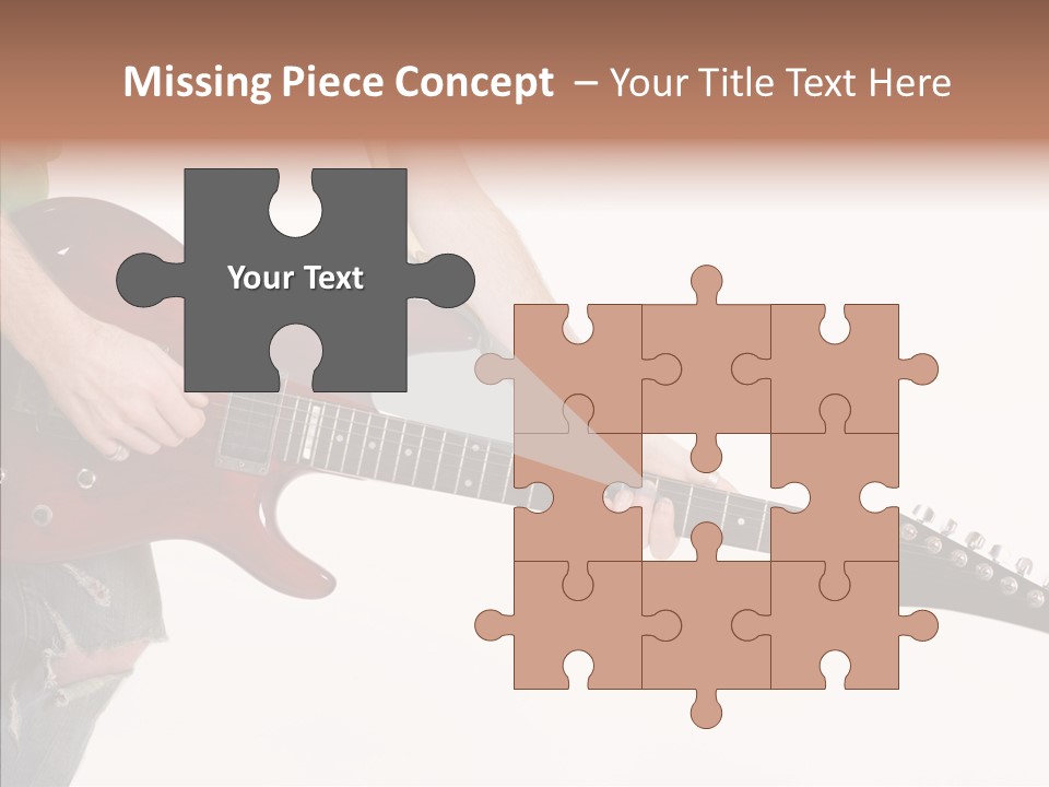 Electric Jazz Star PowerPoint Template