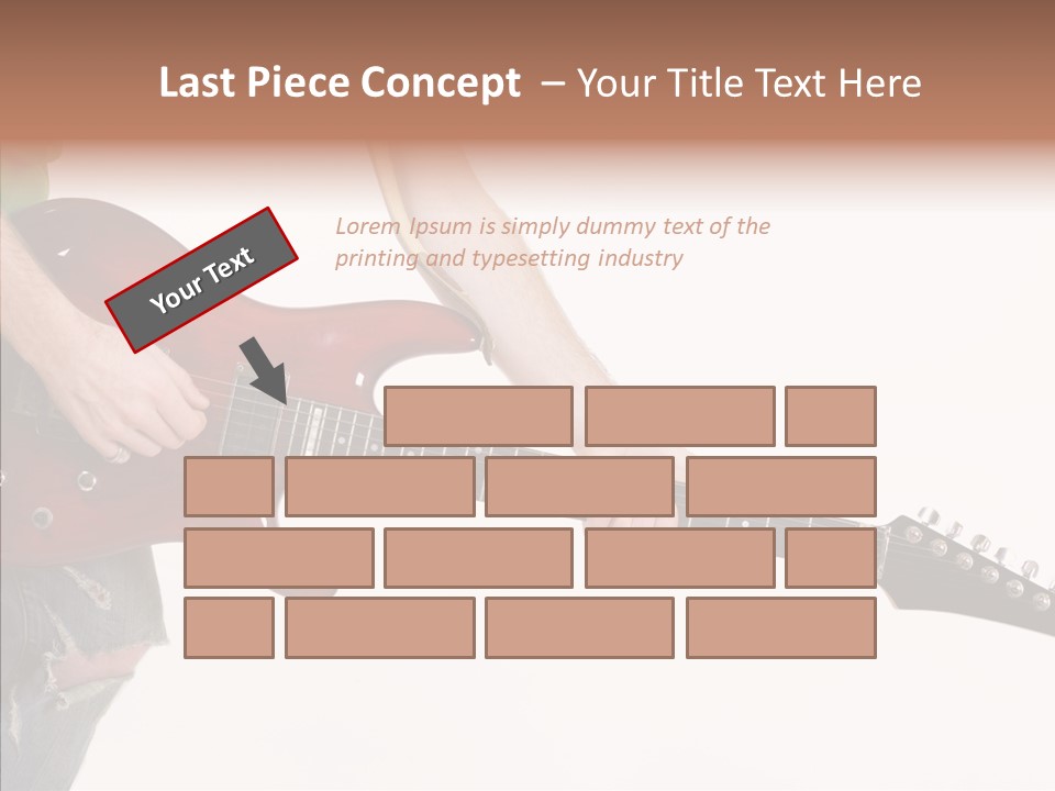 Electric Jazz Star PowerPoint Template