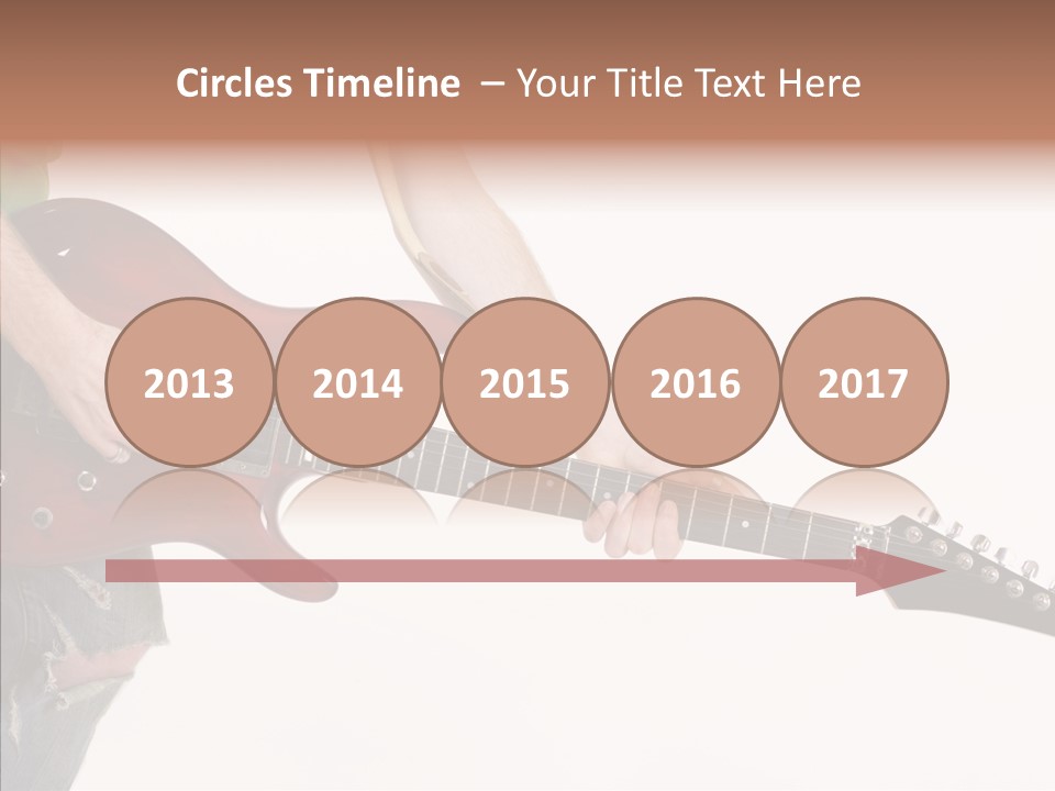 Electric Jazz Star PowerPoint Template