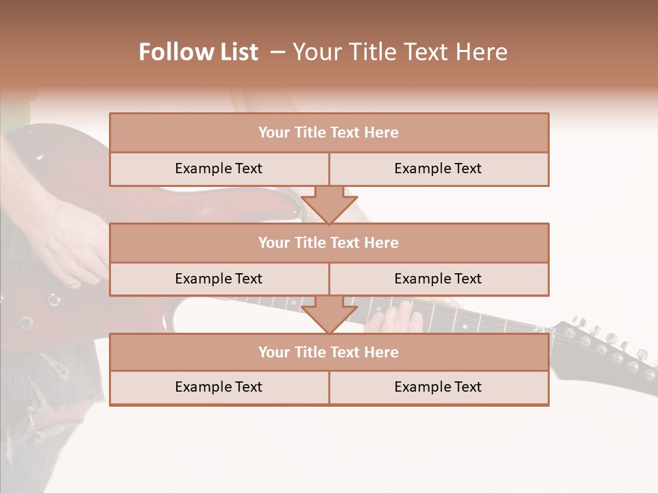 Electric Jazz Star PowerPoint Template
