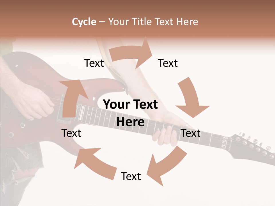 Electric Jazz Star PowerPoint Template