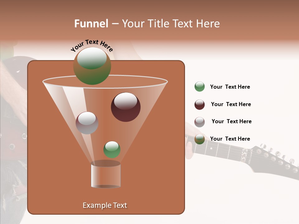 Electric Jazz Star PowerPoint Template