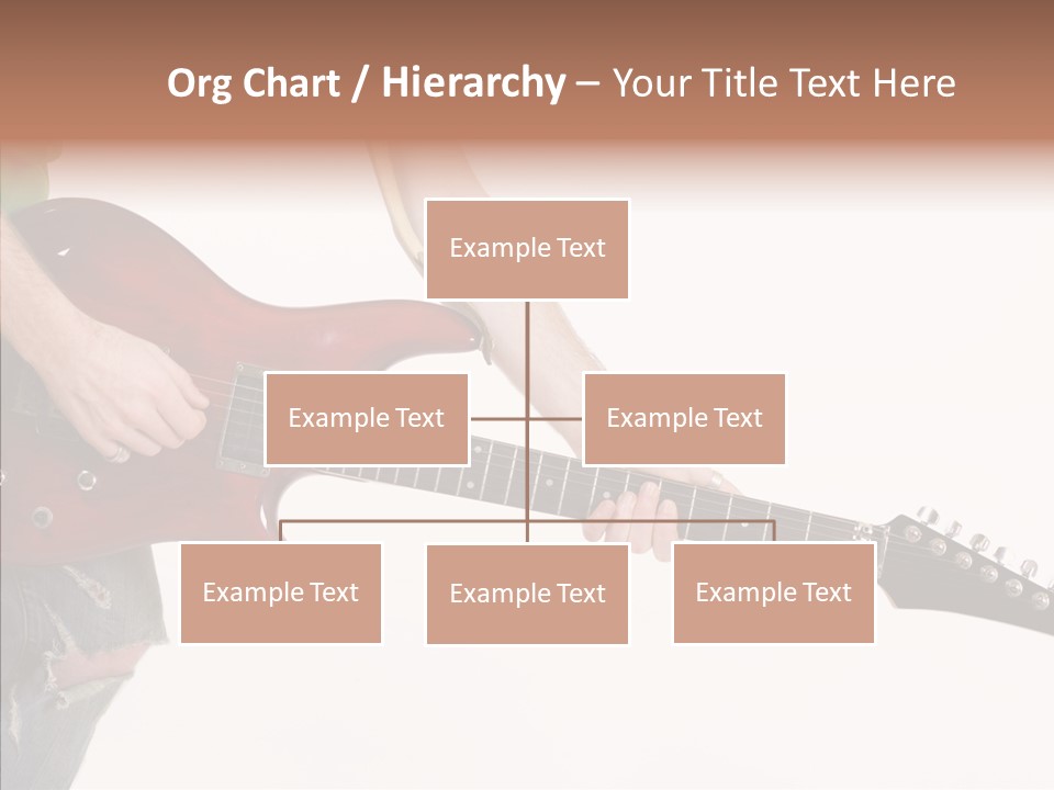 Electric Jazz Star PowerPoint Template