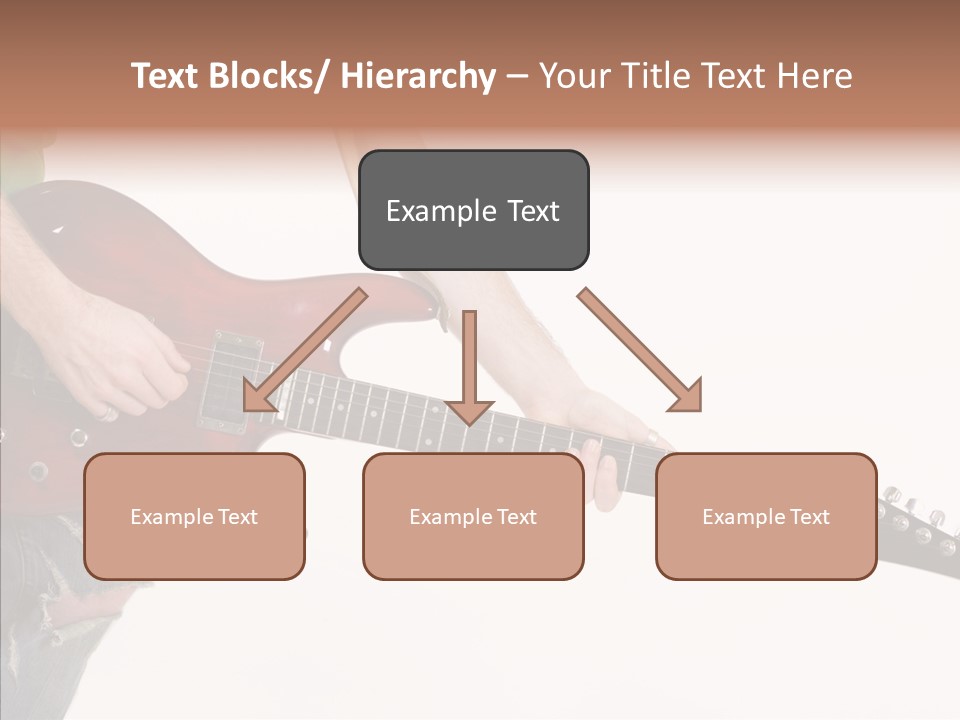 Electric Jazz Star PowerPoint Template