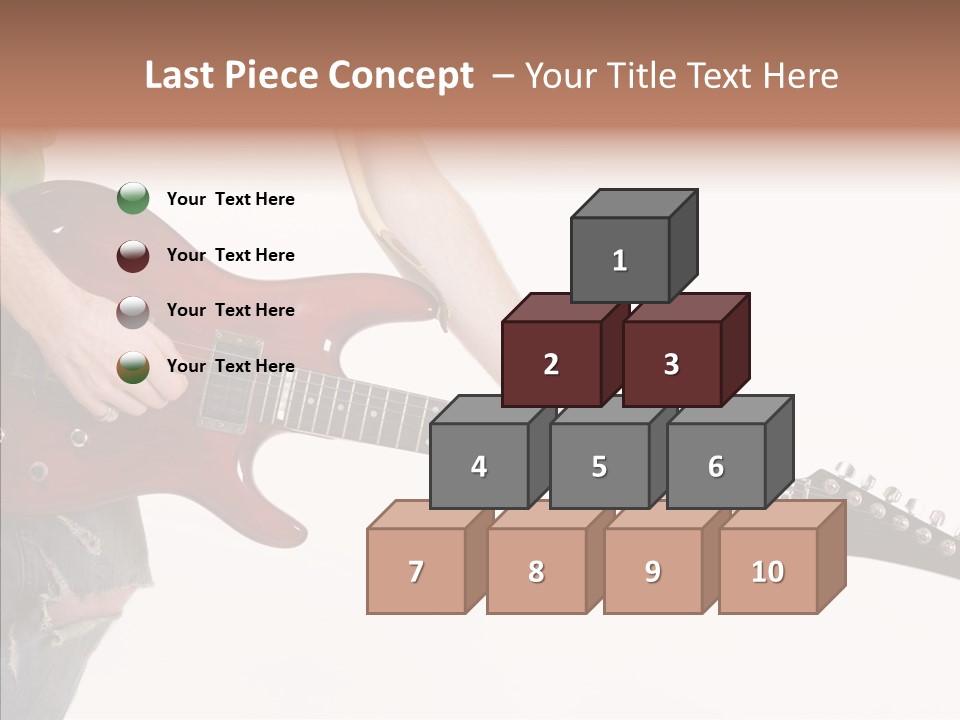 Electric Jazz Star PowerPoint Template