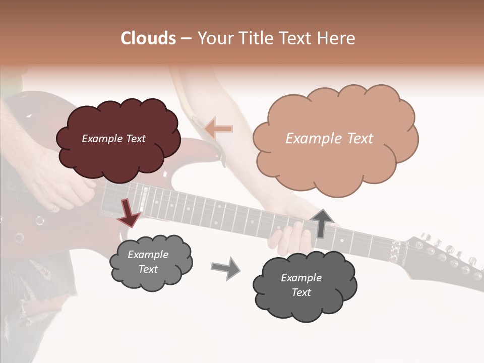 Electric Jazz Star PowerPoint Template