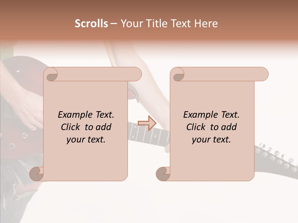Electric Jazz Star PowerPoint Template