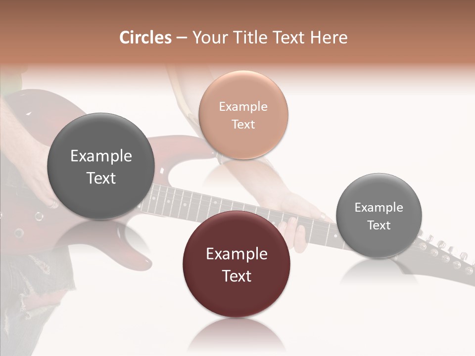 Electric Jazz Star PowerPoint Template