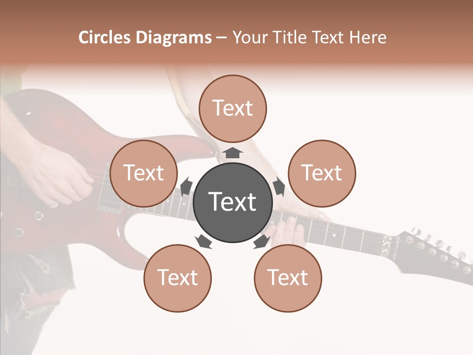 Electric Jazz Star PowerPoint Template