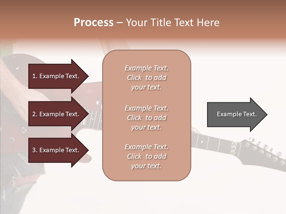 Electric Jazz Star PowerPoint Template