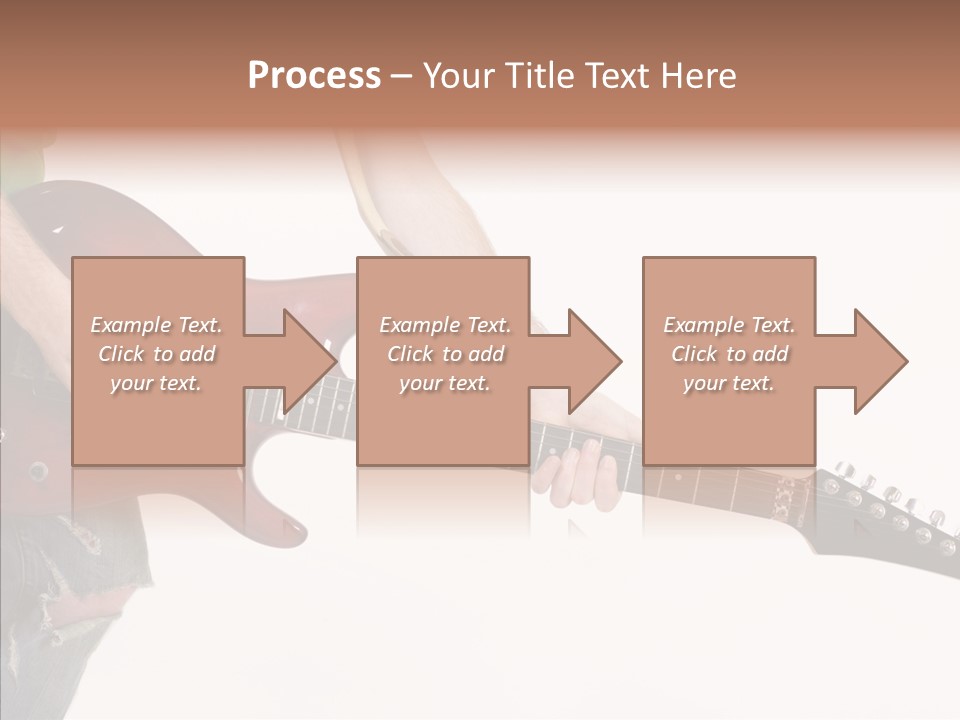 Electric Jazz Star PowerPoint Template