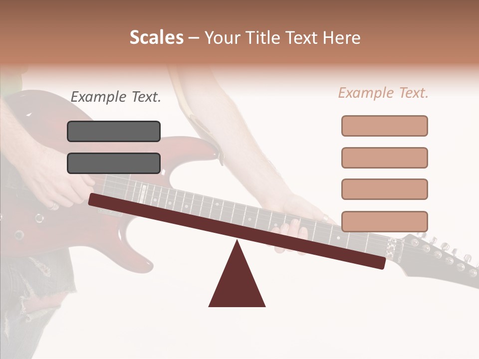 Electric Jazz Star PowerPoint Template