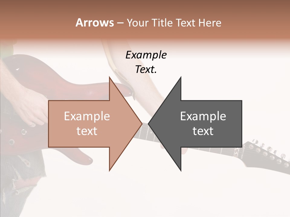 Electric Jazz Star PowerPoint Template