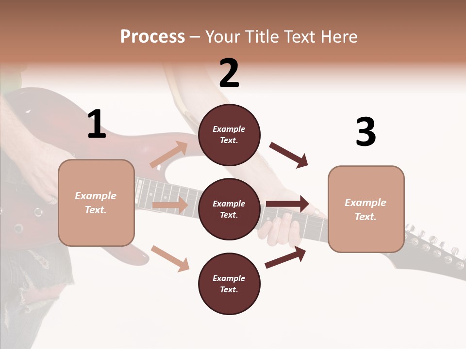 Electric Jazz Star PowerPoint Template