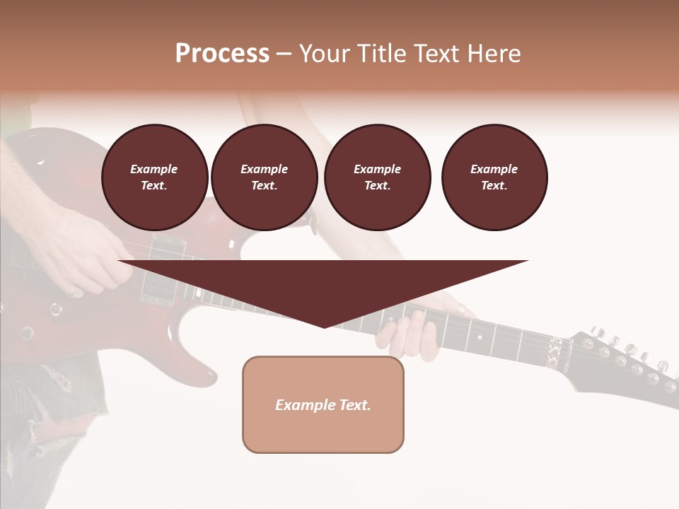 Electric Jazz Star PowerPoint Template