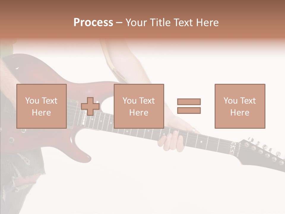 Electric Jazz Star PowerPoint Template