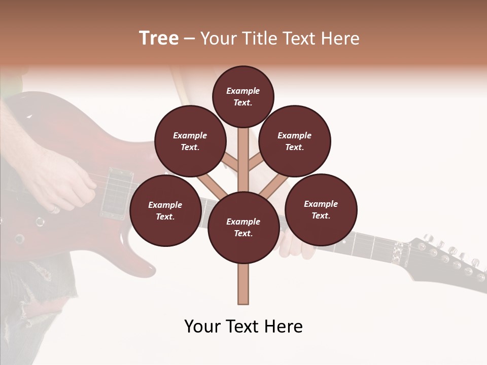 Electric Jazz Star PowerPoint Template