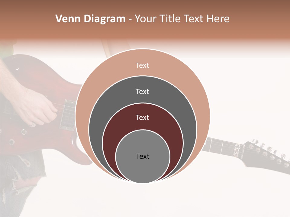 Electric Jazz Star PowerPoint Template