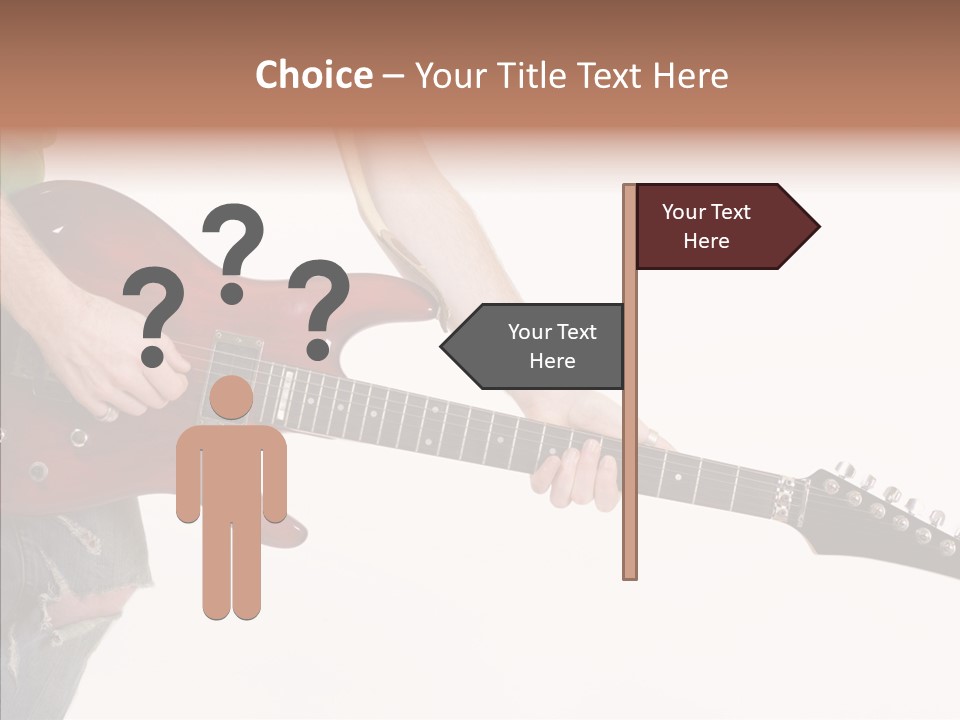 Electric Jazz Star PowerPoint Template