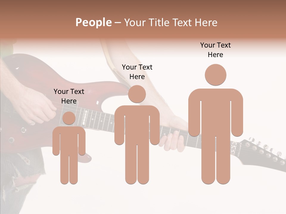 Electric Jazz Star PowerPoint Template