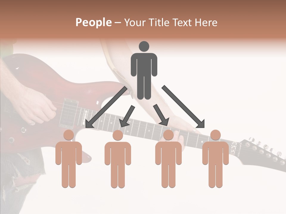 Electric Jazz Star PowerPoint Template