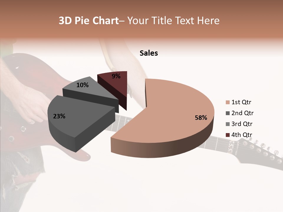 Electric Jazz Star PowerPoint Template