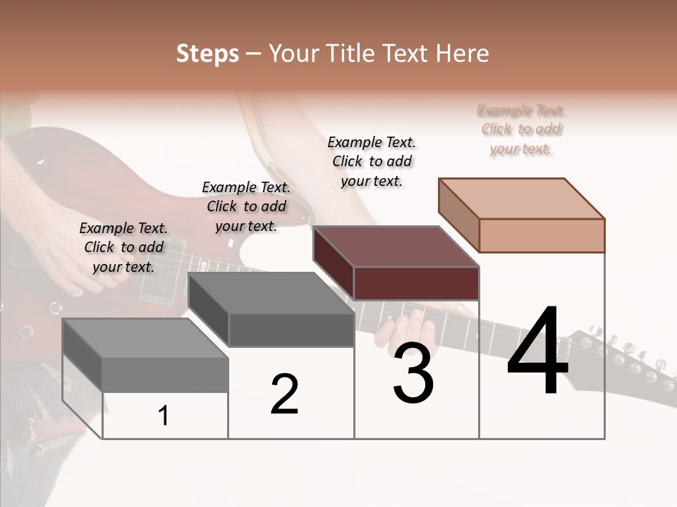 Electric Jazz Star PowerPoint Template