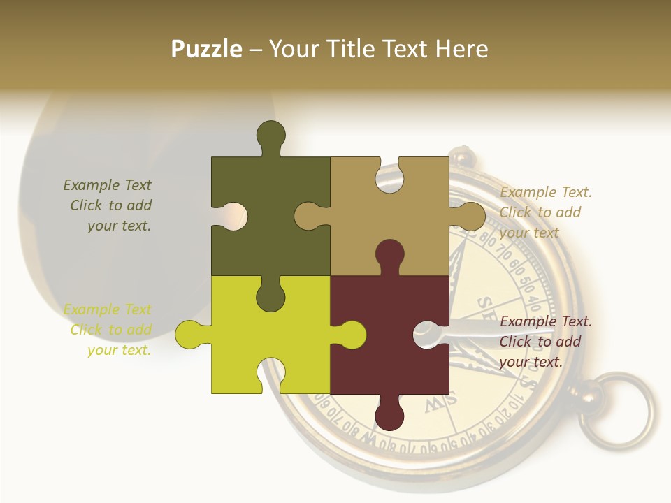 East Way Navigate PowerPoint Template