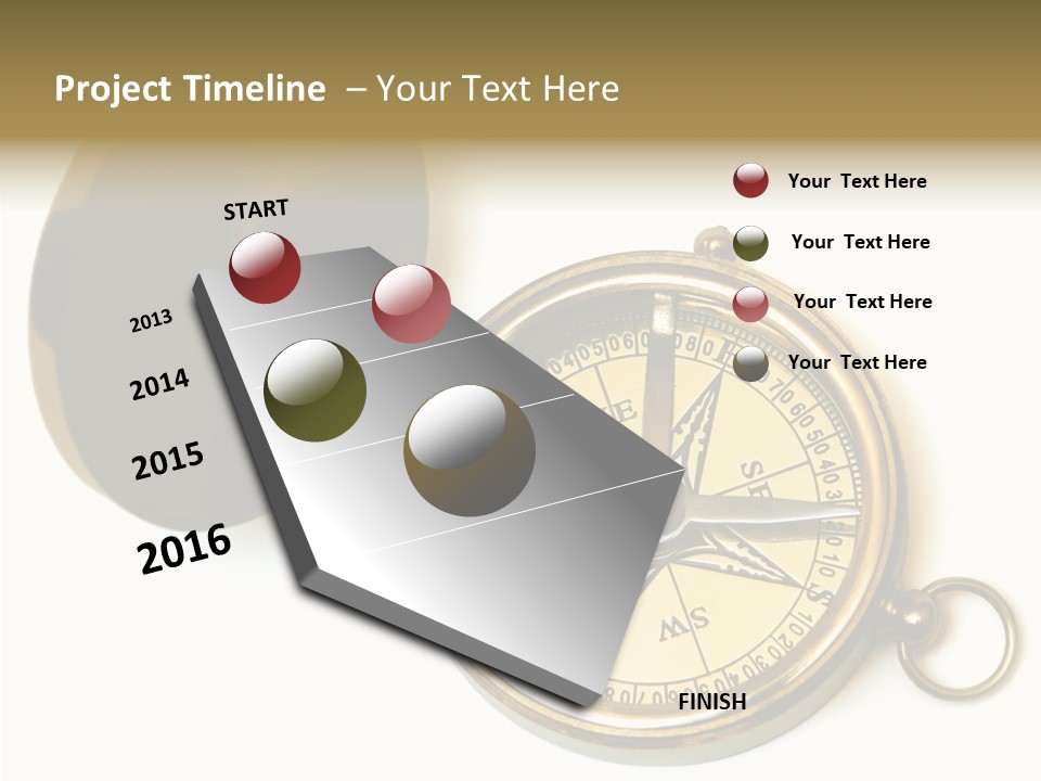 East Way Navigate PowerPoint Template