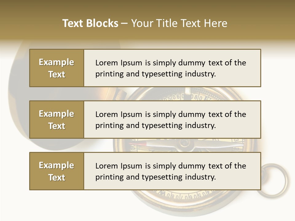 East Way Navigate PowerPoint Template