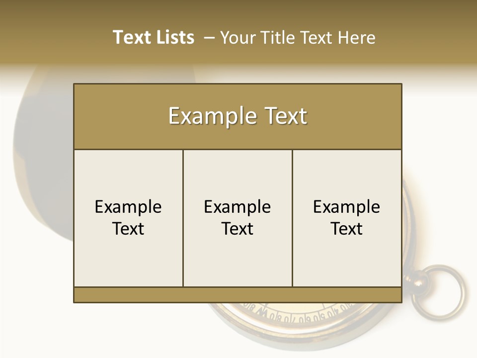 East Way Navigate PowerPoint Template