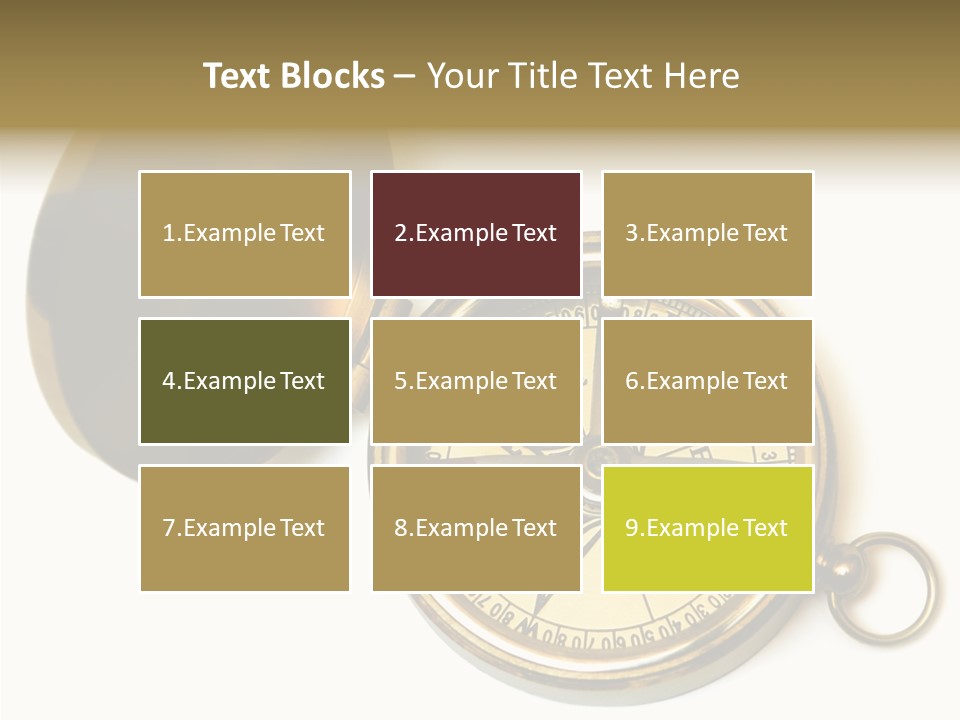 East Way Navigate PowerPoint Template