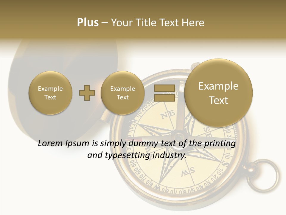 East Way Navigate PowerPoint Template