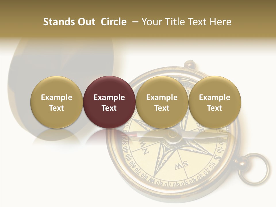 East Way Navigate PowerPoint Template