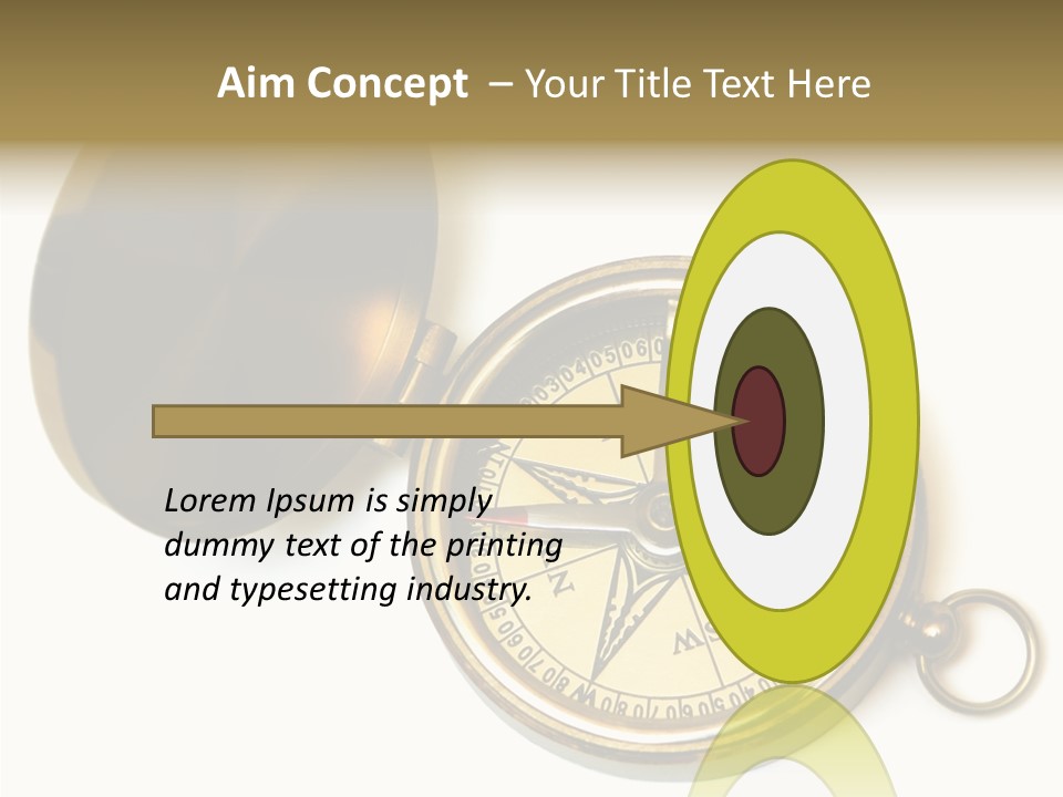 East Way Navigate PowerPoint Template