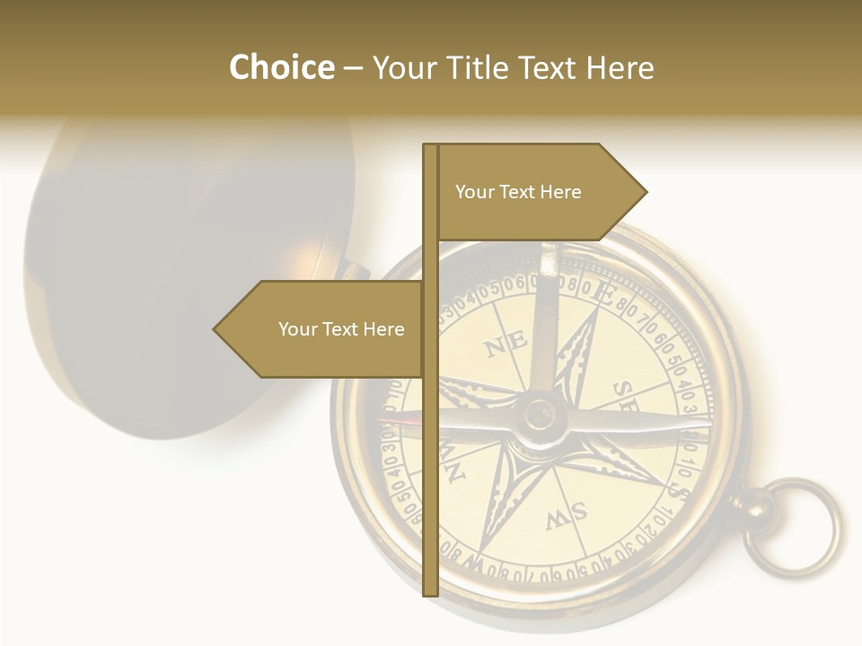 East Way Navigate PowerPoint Template