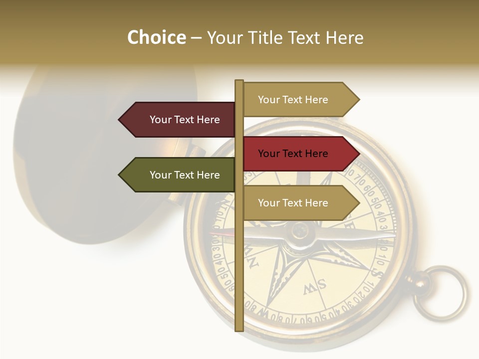 East Way Navigate PowerPoint Template