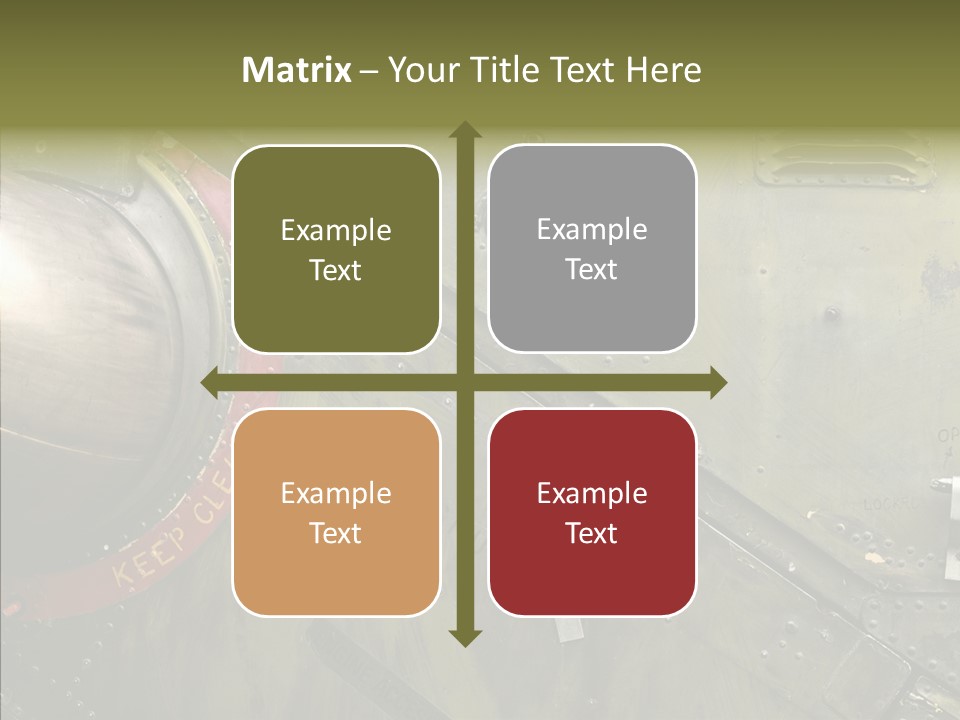 Plated Background Plate PowerPoint Template