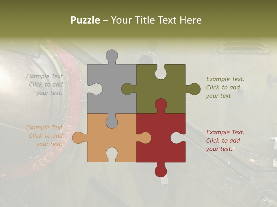 Plated Background Plate PowerPoint Template