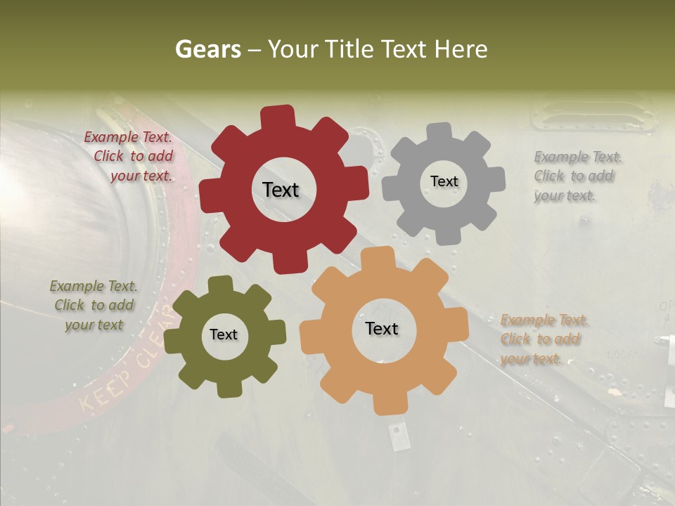 Plated Background Plate PowerPoint Template