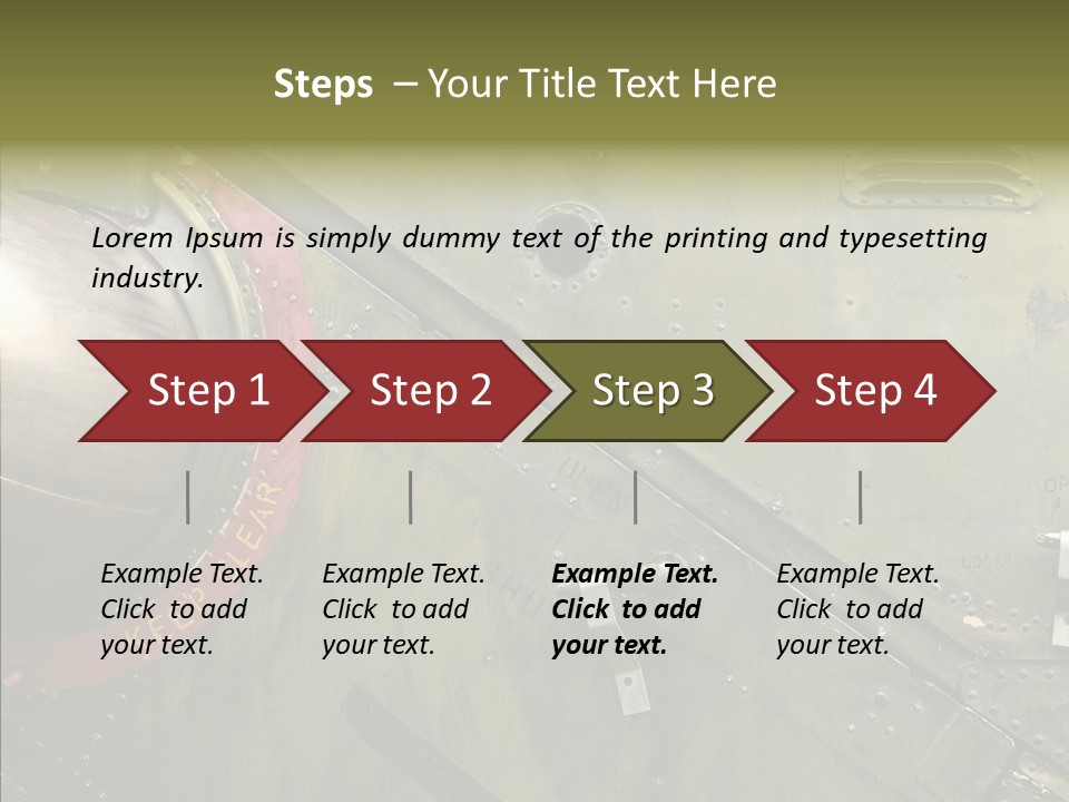 Plated Background Plate PowerPoint Template