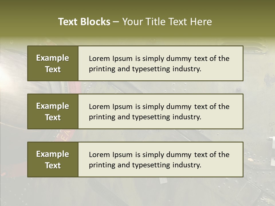 Plated Background Plate PowerPoint Template