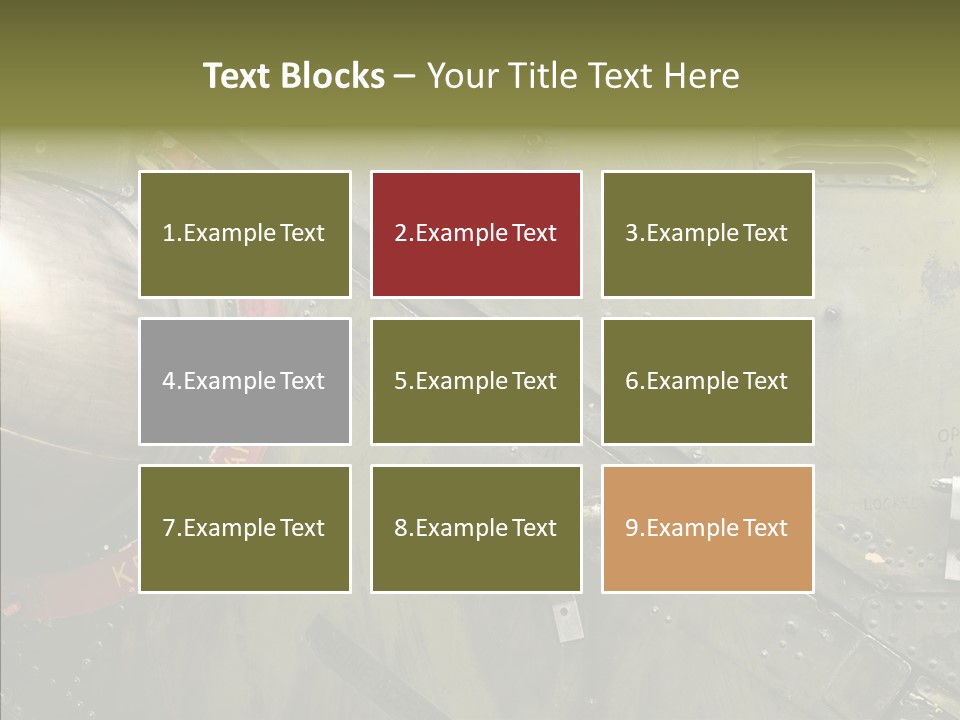 Plated Background Plate PowerPoint Template