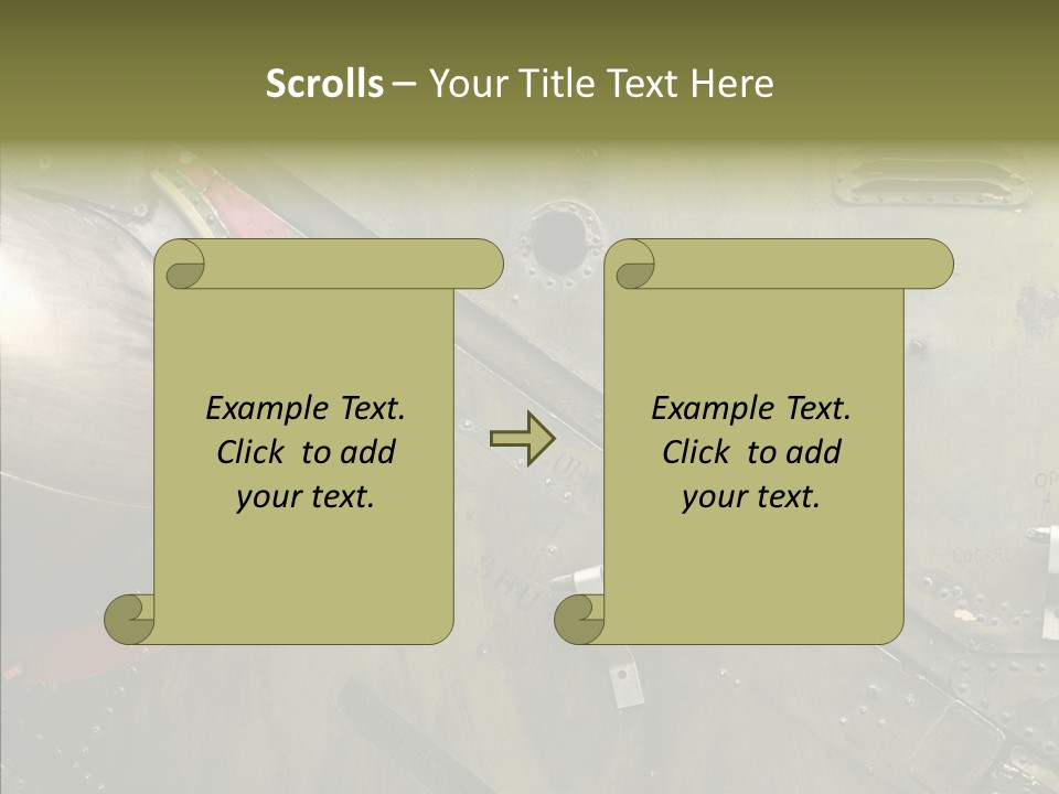 Plated Background Plate PowerPoint Template