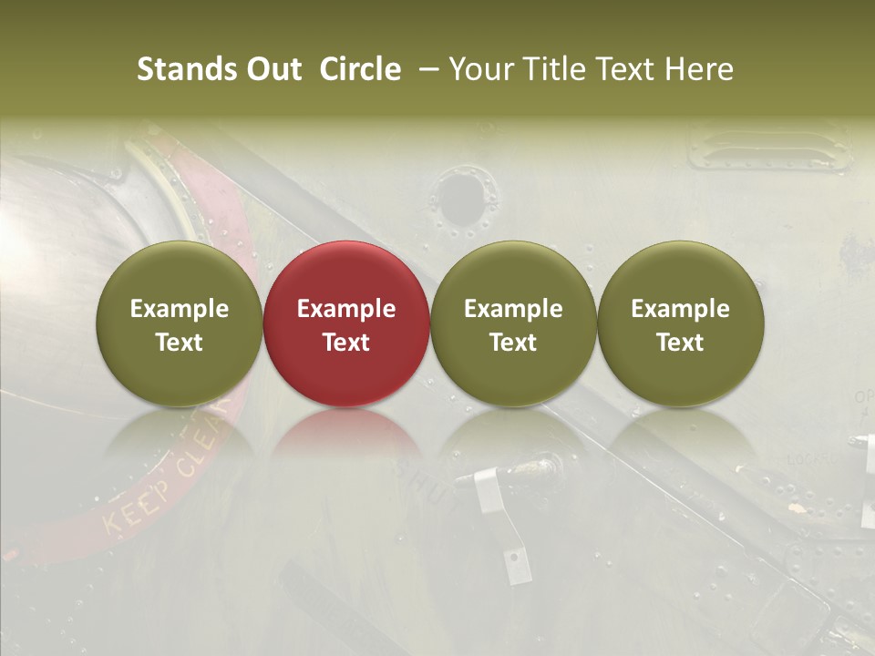 Plated Background Plate PowerPoint Template