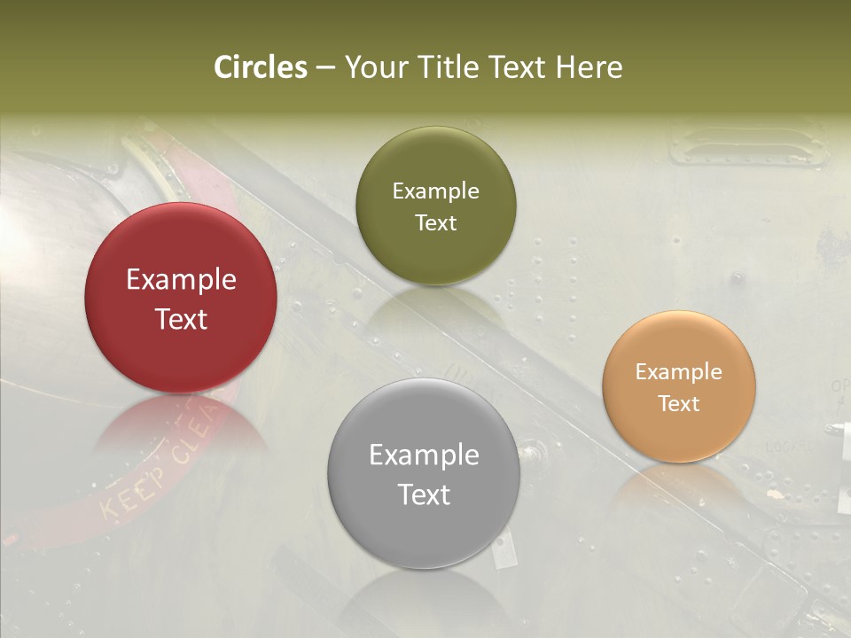 Plated Background Plate PowerPoint Template