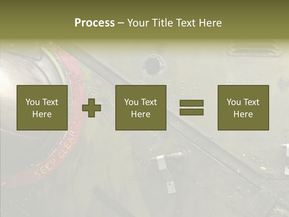 Plated Background Plate PowerPoint Template